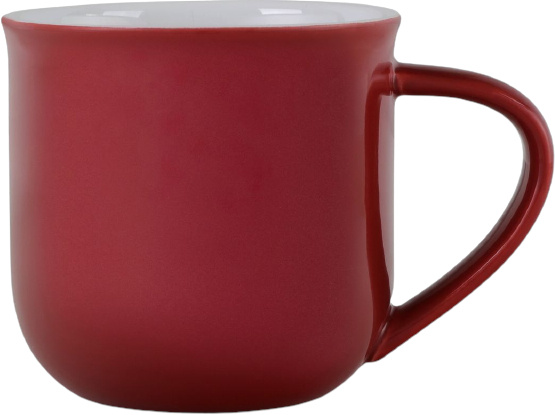 Viva šálka Minima Balance 350 ml porcelánová červená 2 kusy