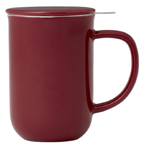 Viva šálka Minima Balance 500 ml porcelánová červená 2-diel