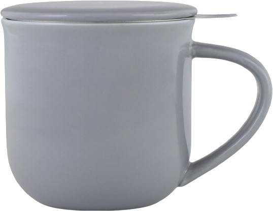 Viva šálka na čaj Minima Balanced 350 ml porcelánovo šedý 2diel