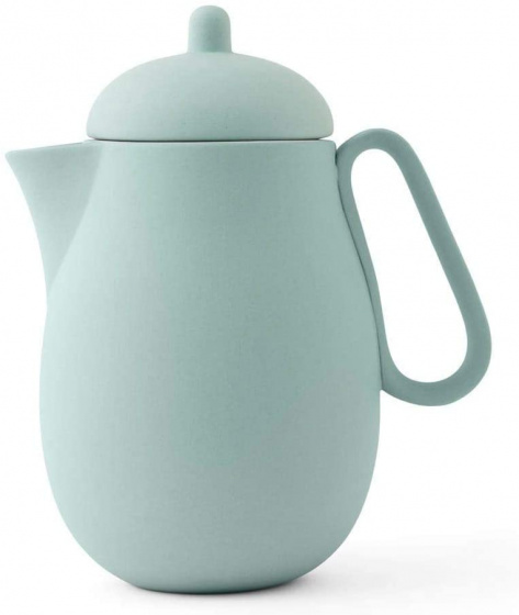 Viva čajník Nina 1l porcelán mätová zelená 2ks