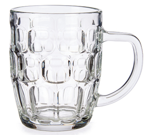 Vivalto bierpul 520 ml 14 x 12,1 cm glas transparant Vivalto bierpul 520 ml 14 x 12,1 cm glas transparant