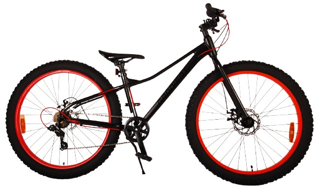 Volare - Gradient 26 Inch 36 Cm Jongens 7v Schijfrem Zwart kopen?