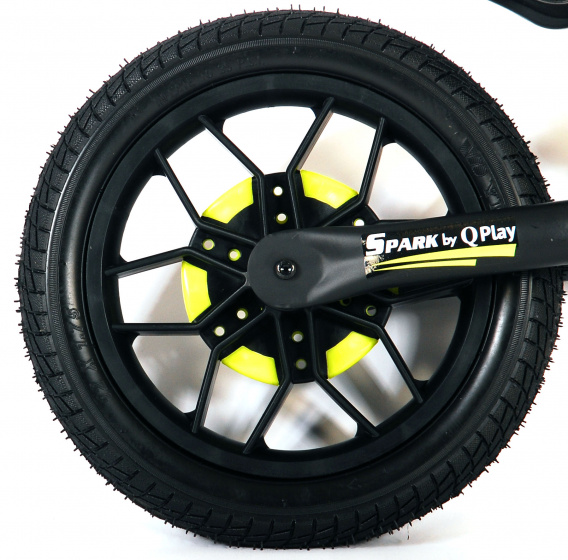QPlay spark 12 inch junior groen/zwart
