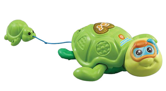 VTech hračka na kúpanie želva junior 25 cm zelená 2-diel