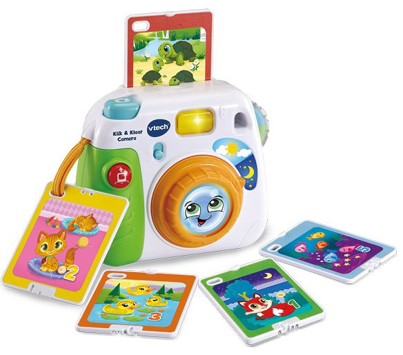 VTech Click & Go Camera 24,5 cm biela/zelená