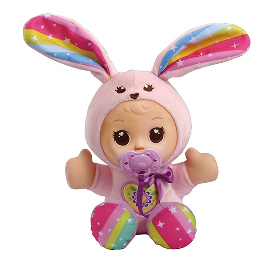 VTech Little Love plyšový zajačik ružový 26 cm