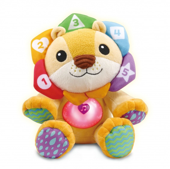 VTech plyšový levík oranžový 25 cm (NL)