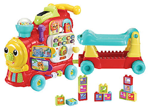 VTech rušeň Rijd & Leer junior 89 x 25 cm 14-diel