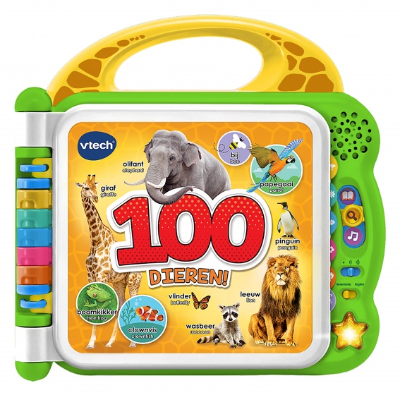 VTech mijn eerste 100 woordjes dieren nl en