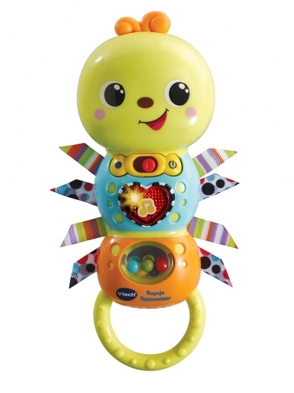 VTech rupsje rammelaar groen 18 cm VTech rupsje rammelaar groen 18 cm