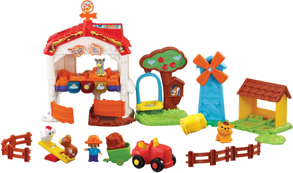 VTech herný set Jolly Animal Farm junior 16 ks