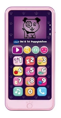 VTech telefón Bells & Times 14 cm fialový