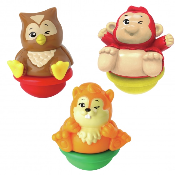 VTech zoomizooz tuimeldiertjes wilde dieren 8,5 cm 3 stuks