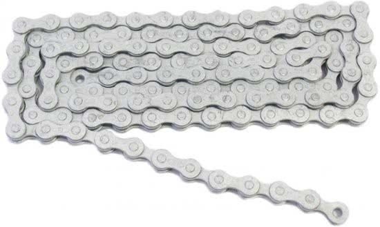 VWP ketting mk410rb 1/2 1/8 inch 116 schakels staal zilver