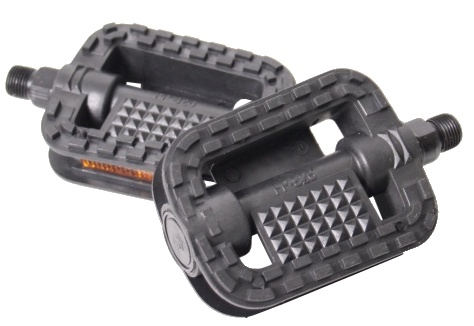 TOM platformpedaal stadsfiets fp 826 9/16 inch zwart per set