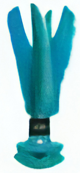 flyer 18 cm blue