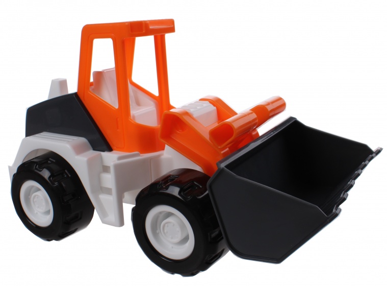 Wader speelgoed graafmachine oranje 26 cm