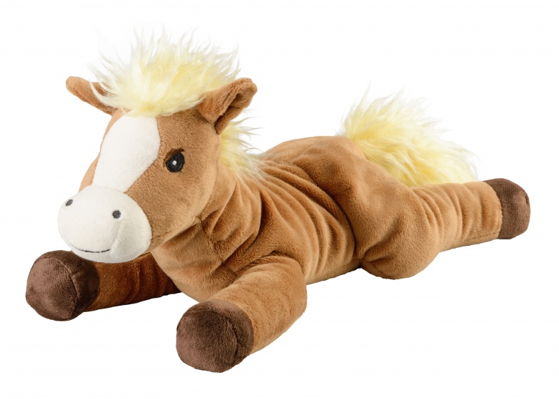 warm cuddly pony 36 cm brown