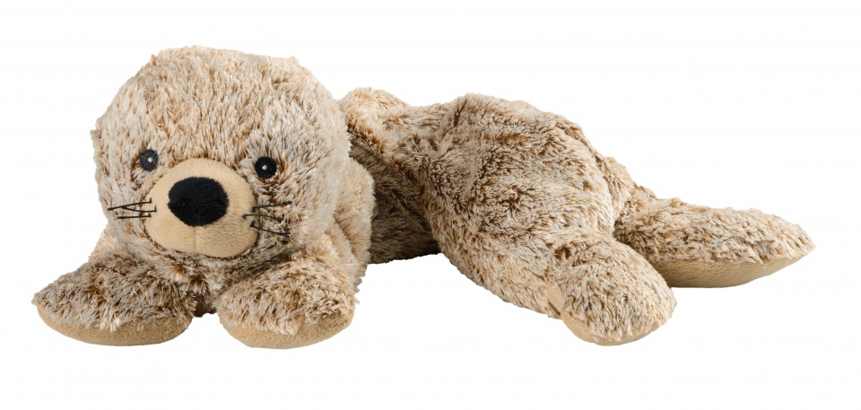 warm cuddly seal 50 cm brown