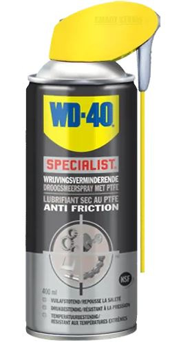 WD-40 sušiaci lubrikant Specialist with Ptfe 250 ml čierny