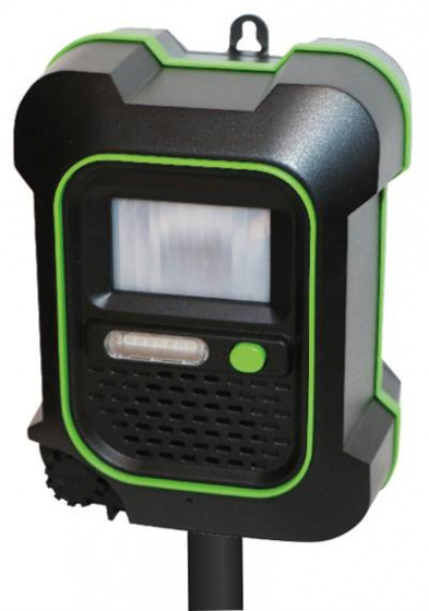 Weitech dierenverjager 18 x 11 cm zwart/groen Weitech dierenverjager 18 x 11 cm zwart/groen