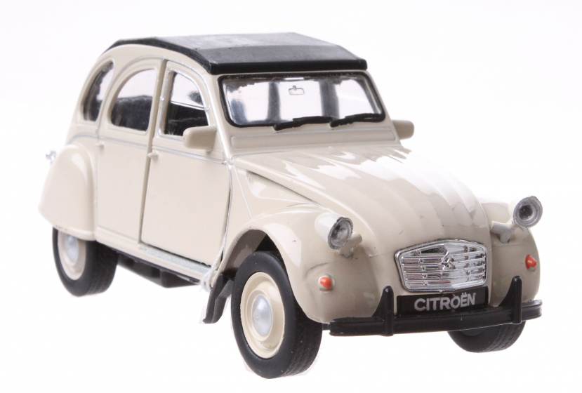Welly auto Citroen 2CV junior tlakový odliatok 11 cm béž