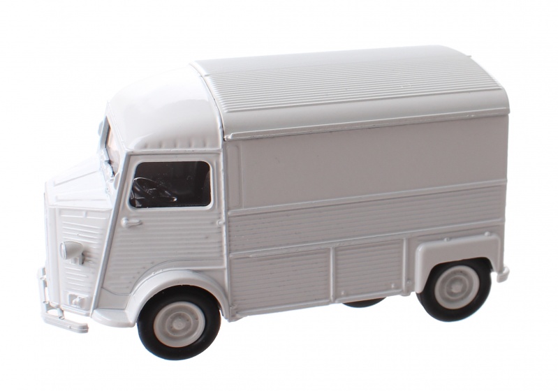 Welly citroën type h 4 bus 10,5cm wit