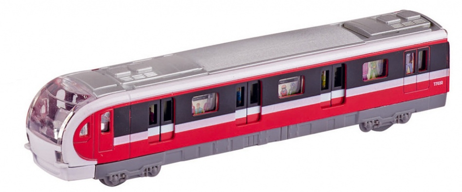 Metal Metro 18.4 cm Red