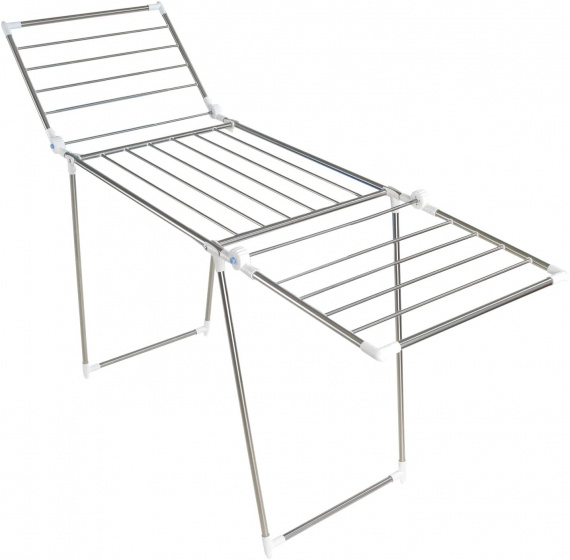 Wenko sušiak Profi Extra 15M 196 x 90 cm nerez strieborná 34-dielna
