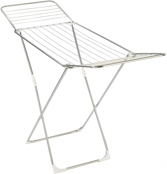 Wenko sušiak Puro 18M 176 x 110 cm nerez strieborná