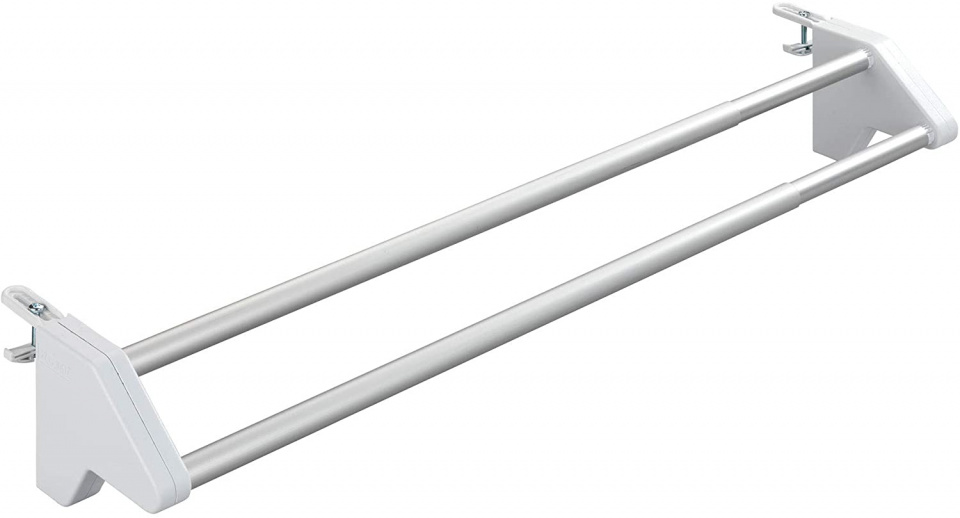 Wenko sušiak Twin Extendable 13 x 62 cm hliníkový chróm