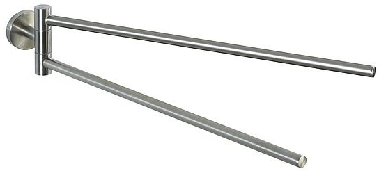 Wenko vešiak na uteráky nerez 43 x 9 cm nerez strieborná