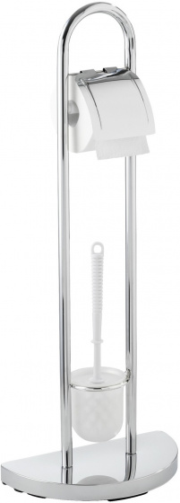 Wenko toiletborstelset Exclusive Cosenza 84 cm staal chroom Wenko toiletborstelset Exclusive Cosenza 84 cm staal chroom