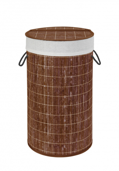 Wenko kôš na bielizeň 55 litrov 35 x 60 cm bambus hnedý