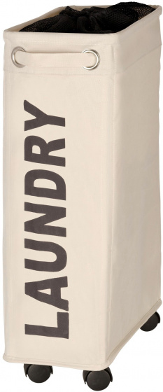 Wenko kôš na bielizeň Corno 43 litrov 40 x 60 cm polyester béž