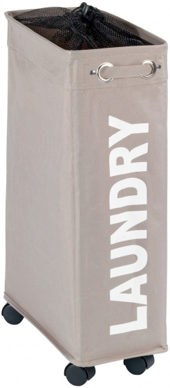 Wenko kôš na bielizeň Corno 43 litrov 40 x 60 cm polyester taupe