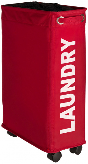 Wenko kôš na bielizeň Corno 60 x 40 x 18,5 cm 43 litrov polyester červený