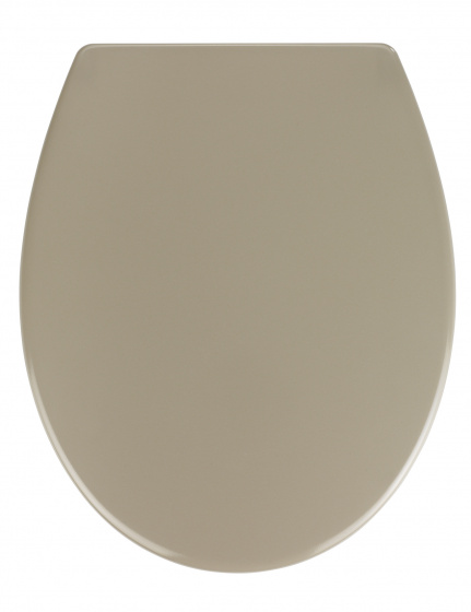 Wenko WC sedadlo Samos 37,5 x 44,5 cm duroplast taupe