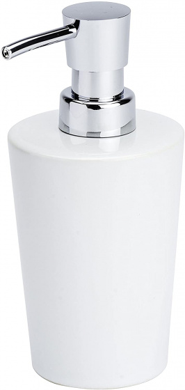 Wenko dávkovač mydla Coni 300 ml 16,4 cm keramika biela