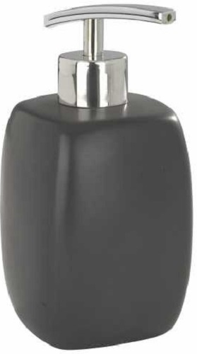 Wenko dávkovač mydla 440 ml keramický čierny