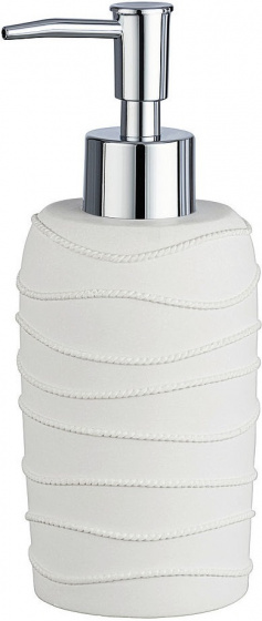 Wenko dávkovač mydla Corda 240 ml polyresin biely