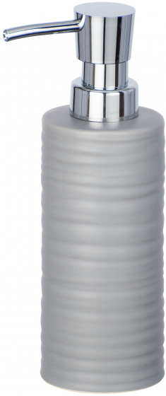 Wenko dávkovač mydla Mila 260 ml keramický sivý