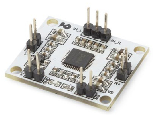 Whadda versterkermodule digitaal 2 x 10 w wit