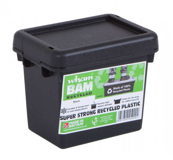 Wham úložný box Bam Recycled 2,3 litra 19,5 x 16 cm čierna