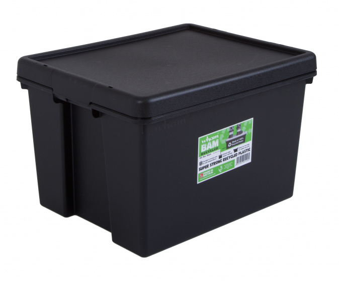 Wham úložný box Bam Recycled 45 litrov 50,5 x 40,1 cm čierna