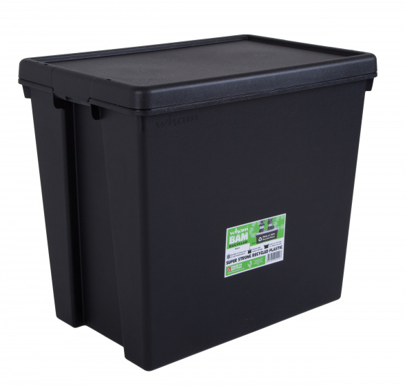 Wham úložný box Bam Recycled 92 litrov 60 x 52 cm čierna