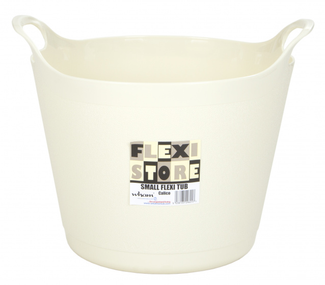 Wham kôš na bielizeň Flexi Tub 15 litrov 33 x 31 cm biely