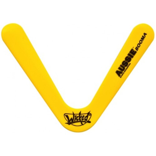 Wicked bumerang Booma Aussie 41 gramov žltá 27 cm