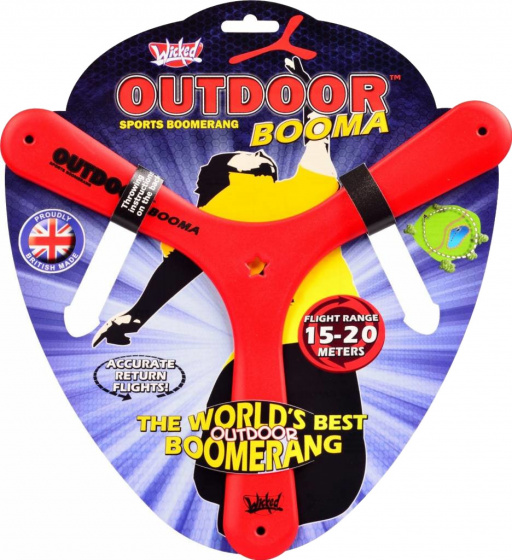 boomerang Outdoor Booma 29,6 cm red