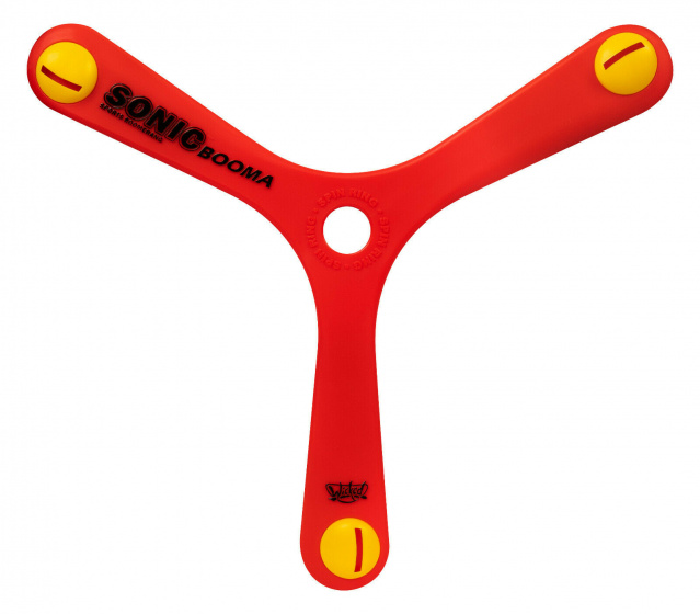 Wicked bumerang Sonic Booma 29,6 cm polymérová červená
